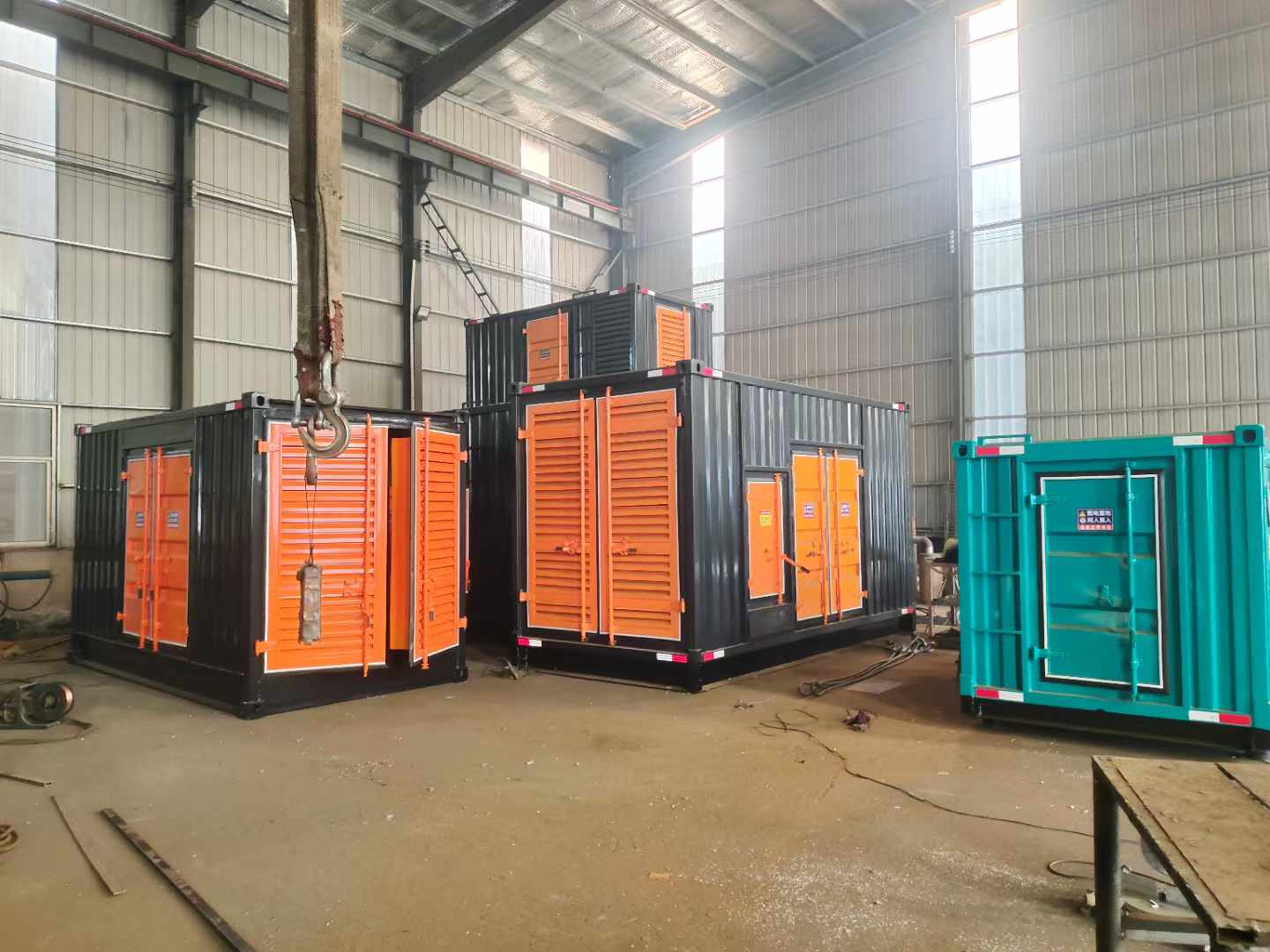 庆安500kw柴油发电机组可以带动多少功率设备?